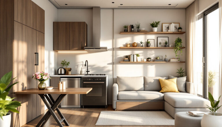 découvrez des idées d'aménagement astucieuses pour la rénovation de votre studio. optimisez chaque mètre carré grâce à des solutions pratiques et esthétiques qui allient confort et fonctionnalité dans les petits espaces.